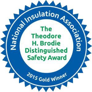 National Insulation Association Safety Award 2015